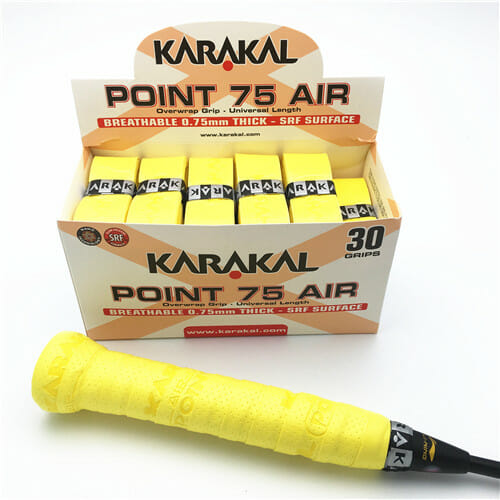 Karakal Badminton Overgrip Point 75 Air Grip KA6043C Kuala Lumpur KL Malaysia Professional Stringing Certified Stringer 2024
