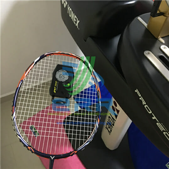 Nanogy 95 Badminton Restring services in Melati Utama by ERR KL Malaysia Professional Badminton Stringing Certified Stringer 2024