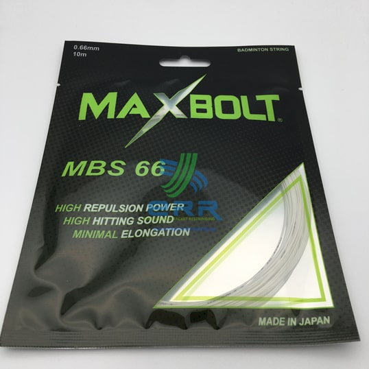 Maxbolt MBS 66 Badminton String Review in Kuala Lumpur Professional Badminton Racquet Stringing Certified Stringer 2024