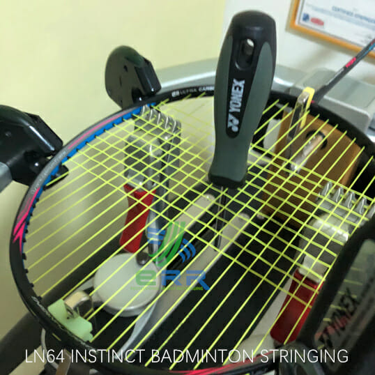 Badminton Stringing Ara Damansara KL Malaysia Li-Ning 64 Instinct Professional Badminton Stringing Certified Stringer 2024