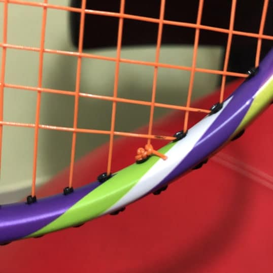 Badminton Knots wrong