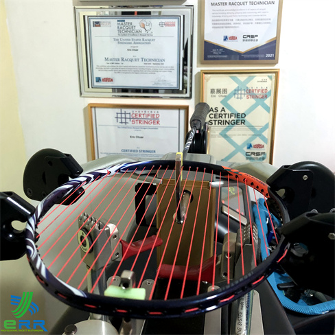 Kizuna Z67 Premium Racket Restring with Yonex Astrox 100ZZ Badminton Racket 27lbs by ERR Racket Restring Professional Stringer 2024 Kuala Lumpur KL