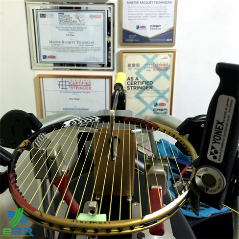 Nanogy 98 Racket Restring with Z Force 27lbs by ERR Racket Restring Professional Stringer 2024