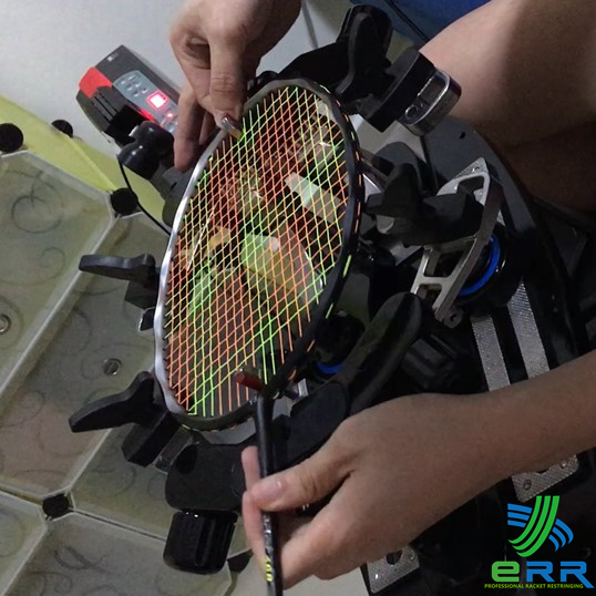 Proper Way of Badminton Stringing Methods ERR History 2013