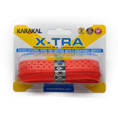 KARAKAL KA702A X-TRA PU GRIP 羽毛球手胶吉隆坡KL新加坡 - ERR Racket Restring 网上商城 2024 - 红色