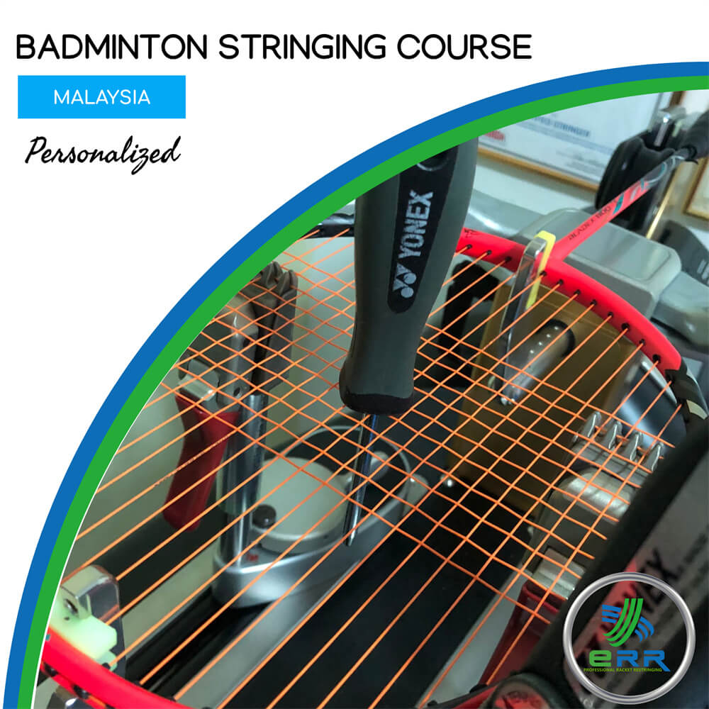 Personalized Badminton Stringing Course ERR Certified #1