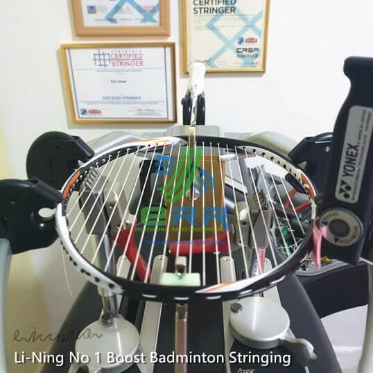 Badminton Stringing Malaysia Li Ning No 1 Boost Masjid Jamek Kuala Lumpur 2024