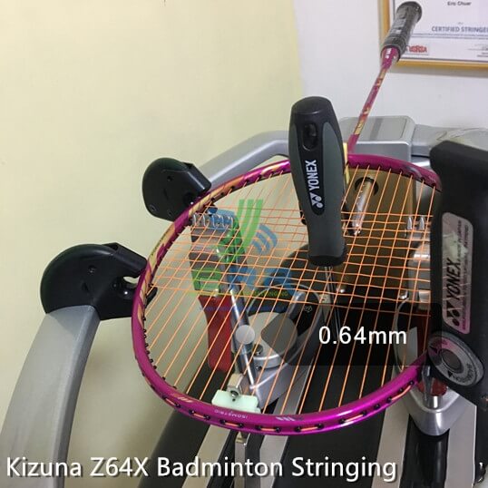 Kizuna Z64X Badminton Stringing Kuala Lumpur Malaysia by ERR