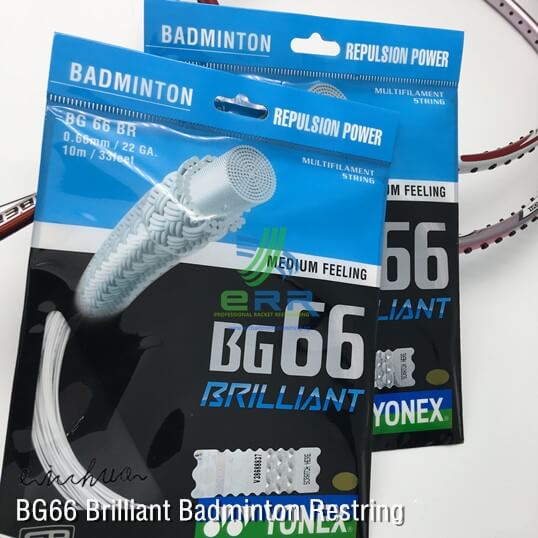 Badminton Restring with BG66 Brilliant in Gombak by ERR Badminton Restring KL Malaysia