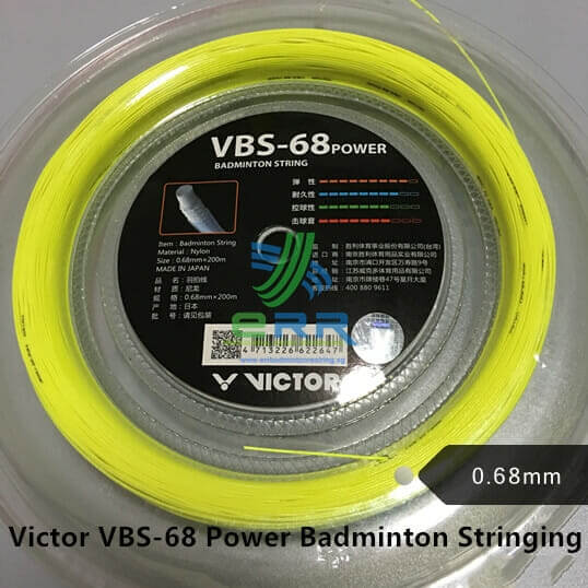 Victor VBS-68 Power 羽球线和穿线評價 - 羽毛球拍穿线服务 Setapak Indah Jaya 吉隆坡 KL 马来西亚