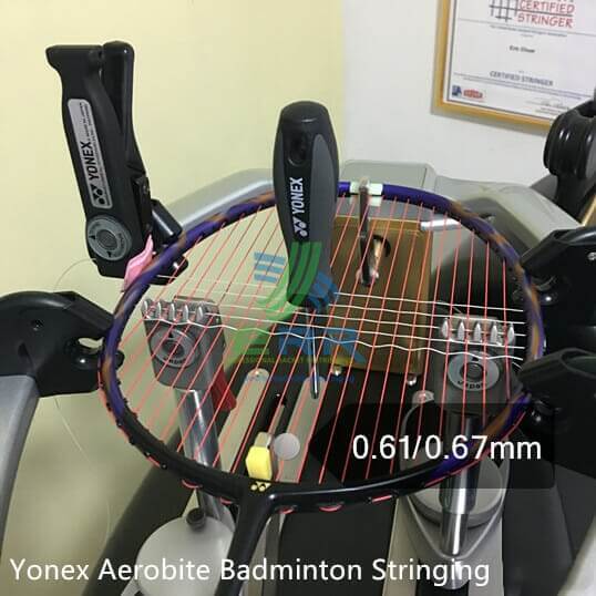 Yonex BG Aerobite Perkhidmatan Pasang Tali Badminton di Taman Bukit Mas oleh ERR Badminton Restring Kuala Lumpur KL