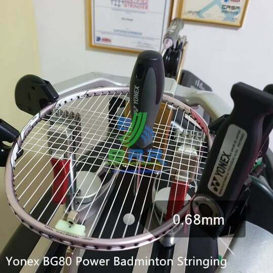 Yonex BG80 Power Badminton Stringing Services in Taman Skudai Indah by ERR Badminton Restring JB Malaysia