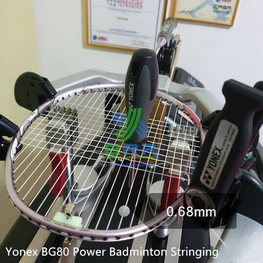 Perkhidmatan Pemasangan Tali Badminton Yonex BG80 Power di Taman Bukit Mas oleh ERR Badminton Restring KL Malaysia