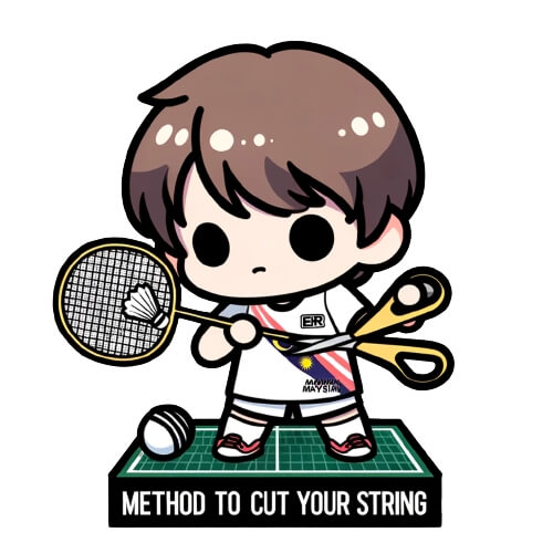 Best Method How To Cut Your Badminton Strings Out