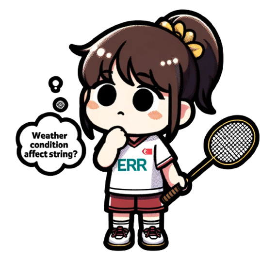 Can Weather in Malaysia and Singapore Affect Strings Condition ERR Badminton Stringing Knowledge Malaysia and Singapore