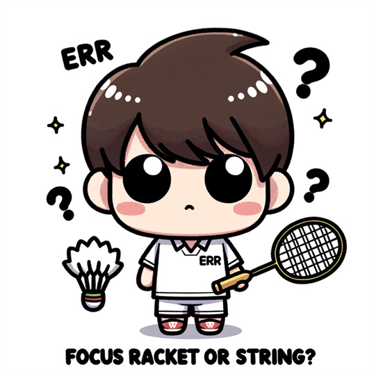 Too Many Casual Players Only Focus on Equipment Instead String a Badminton Racket ERR Badminton Stringing Knowledge Malaysia and Singapore