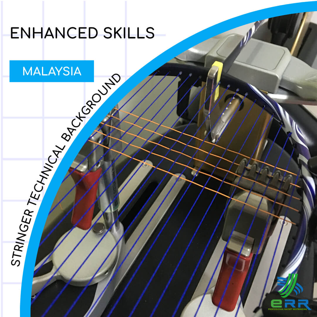 Enhanced his skills at the NMC Institute in Singapore ERR Badminton Racket Restring Malaysia