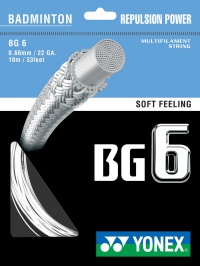 BG 6 羽球线专业穿线服务，由 ERR 专业羽毛球拍穿线马来西亚提供