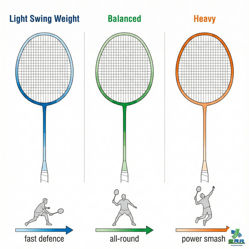 Testing Swing Weight in KL Social players from Setapak and Wangsa Maju testing light vs heavy swing weight rackets after restringing